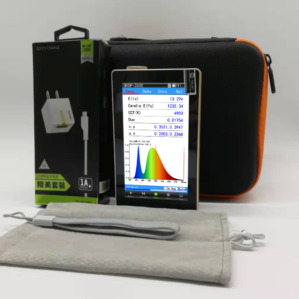Marine Aquarium Par Meter - HOPOOCOLOR OHSP350C Light Meter Spectrometer for