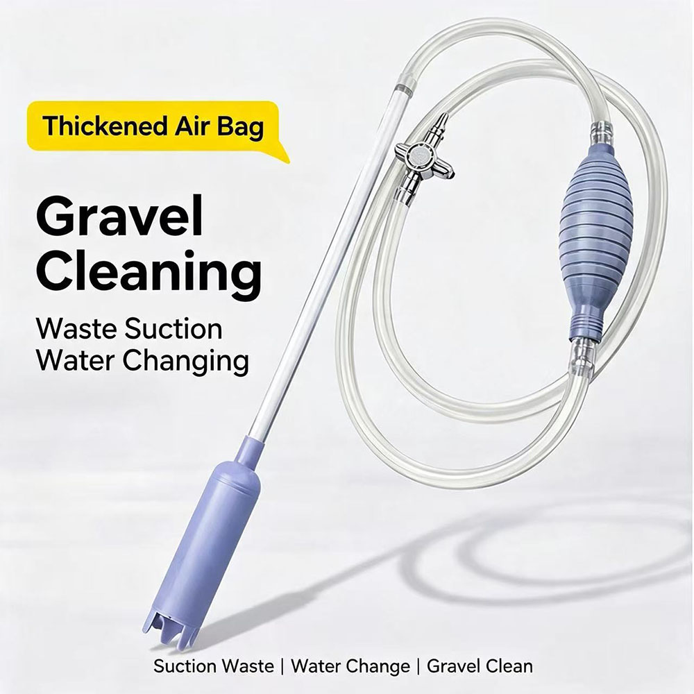 Marine Aquarium Water Change - Aquarium Gravel Cleaner Siphon Water Changer