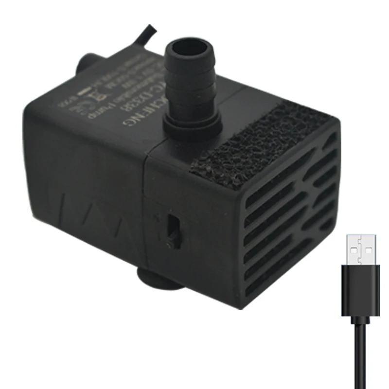 Aquarium Marine Filter - USB Aquarium Submersible Water Pump, 5V
