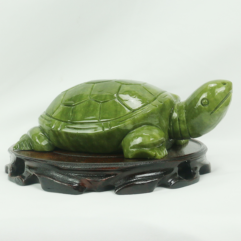 Natural Jade/turtle Sculpture/ - Marine Aquarium All In One ulasan dan harga