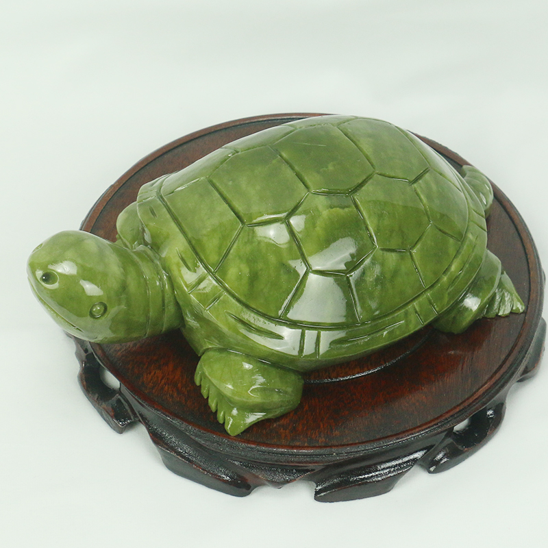 Natural Jade/turtle Sculpture/ - Marine Aquarium All In One ulasan dan harga