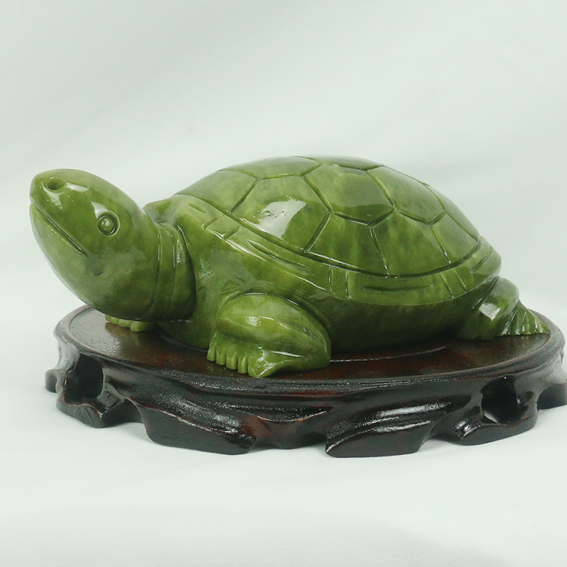 Natural Jade/turtle Sculpture/ - Marine Aquarium All In One ulasan dan harga