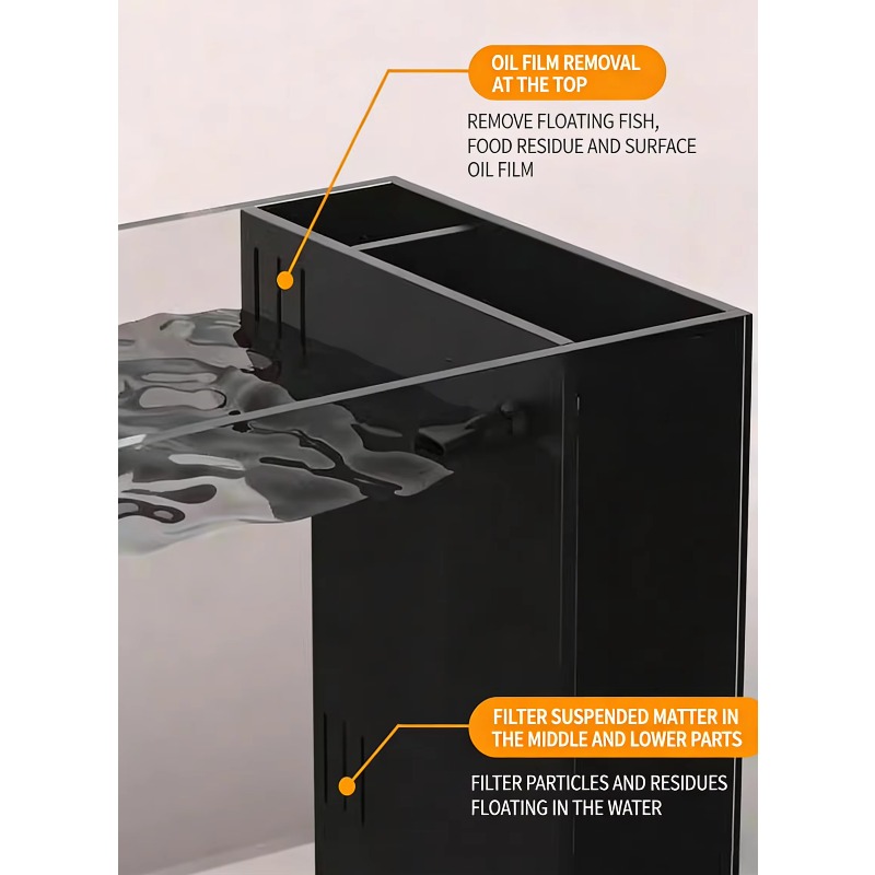 Fish Tank with Integrated Filt - Marine Aquarium All In One ulasan dan harga