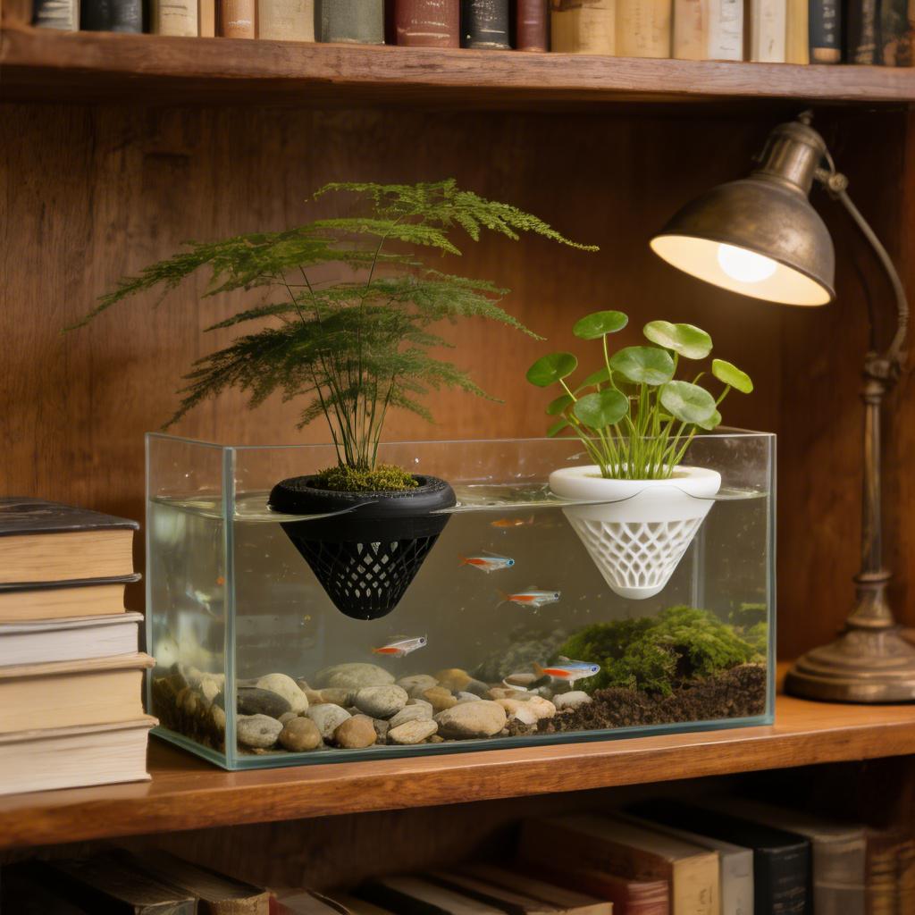 2PCS Floating Aquarium Plant H - Marine Aquarium All In One ulasan dan harga
