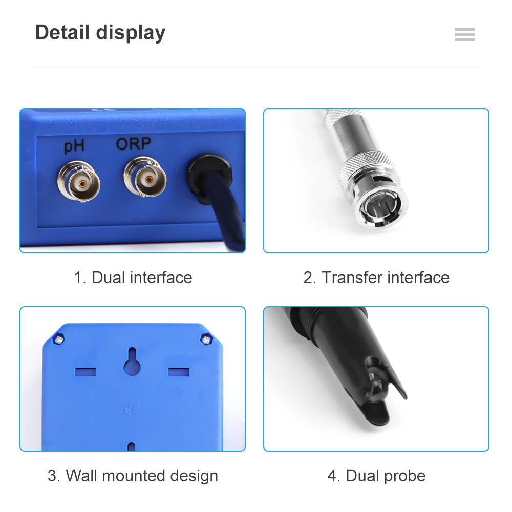 2 In 1 PH ORP Controller PH-80 - Marine Aquarium Par Meter ulasan dan harga