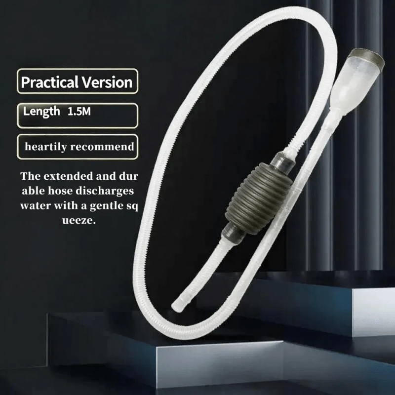 Aquarium Siphon Vacuum Cleaner - Marine Aquarium Water Change ulasan dan harga