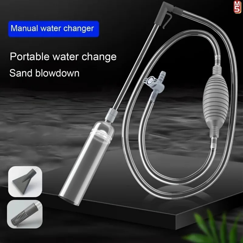 Aquarium Siphon Vacuum Cleaner - Marine Aquarium Water Change ulasan dan harga