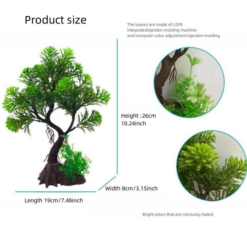 Fish Tank DIY  Artificial Aqua - Marine Aquarium All In One ulasan dan harga
