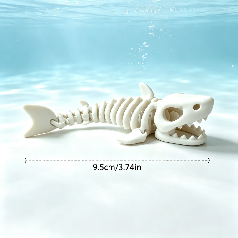 Shark Skeleton Aquarium Decor  - Marine Aquarium All In One ulasan dan harga