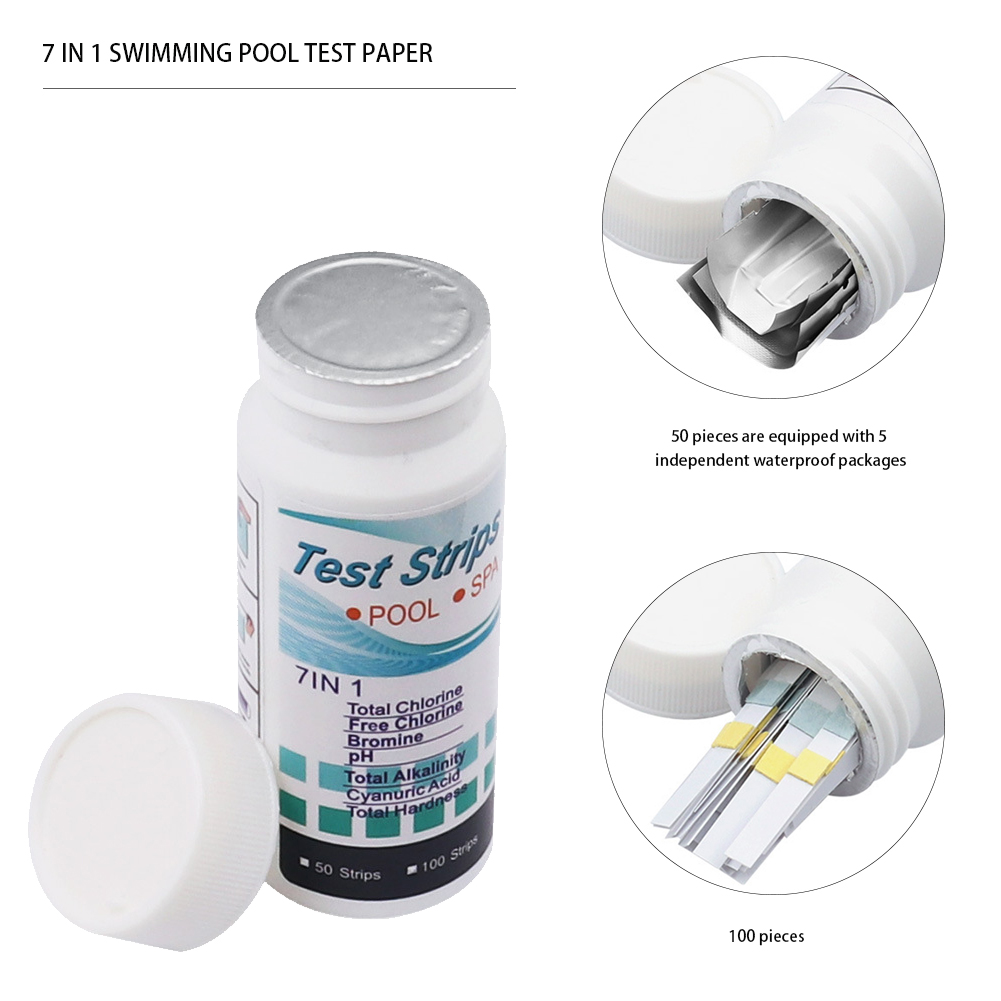 7 in 1 Aquarium Test Strips Mu - Marine Aquarium Water Test Kit ulasan dan harga