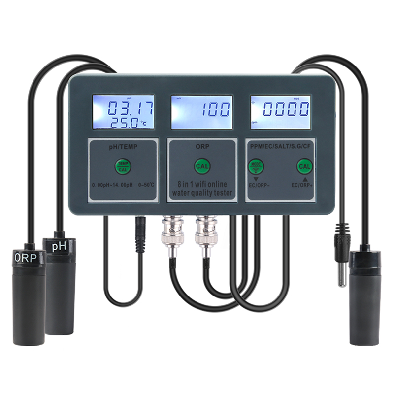 Tuya WiFi Digital PH ORP TDS E - Marine Aquarium Par Meter ulasan dan harga