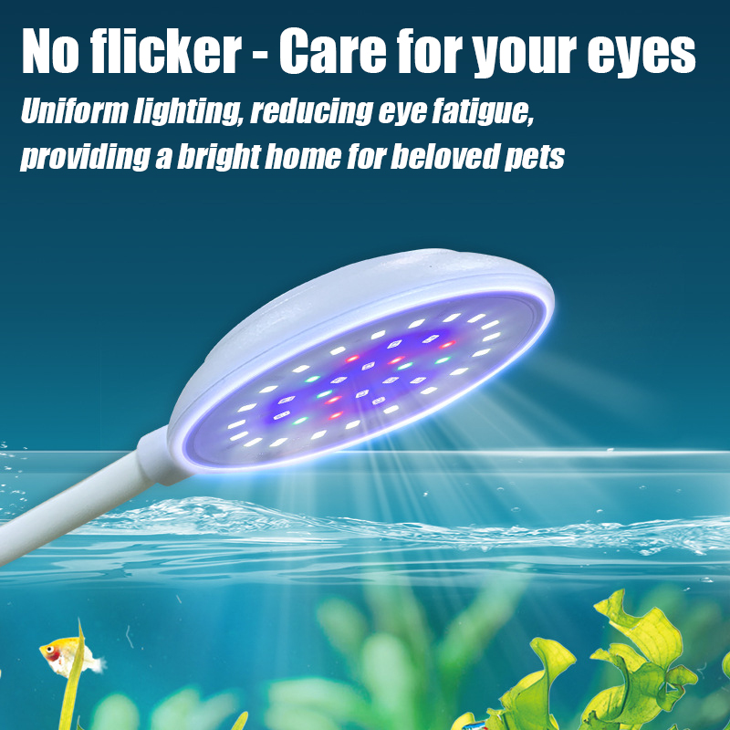 USB Fish Tank Small Clip Light - Marine Aquarium Water Change ulasan dan harga