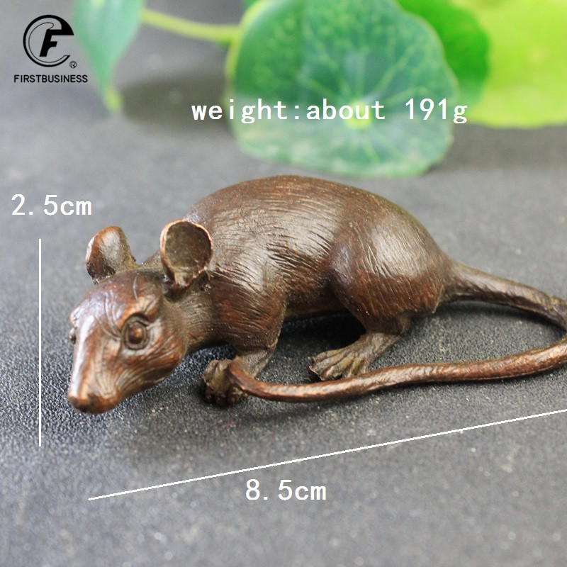 Heavy Brass BIG Rat Mouse Figu - Marine Aquarium All In One ulasan dan harga