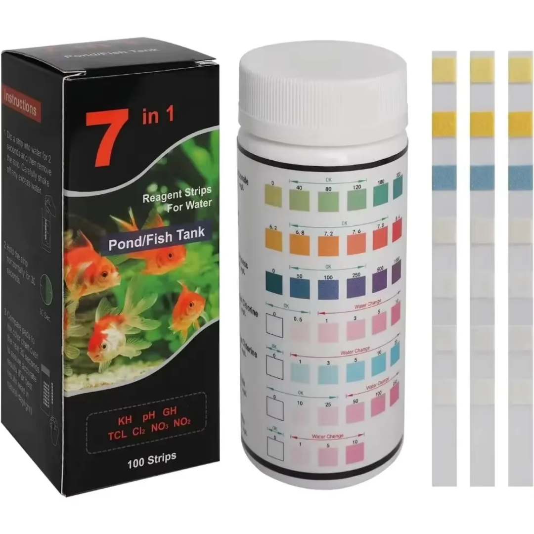 7-in-1 Aquarium Freshwater pH  - Marine Aquarium Water Test Kit ulasan dan harga