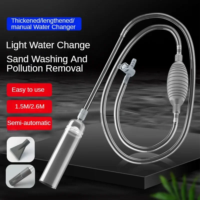 Large Fish Tank Aquarium Sipho - Marine Aquarium Water Change ulasan dan harga