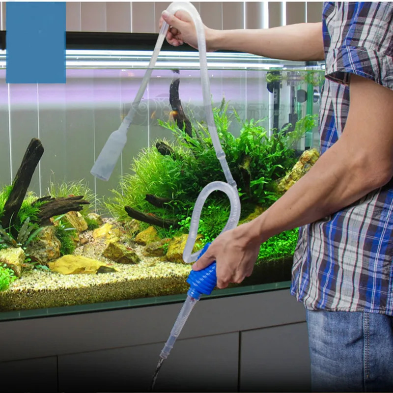 Aquarium Siphon Vacuum Cleaner - Marine Aquarium Water Change ulasan dan harga