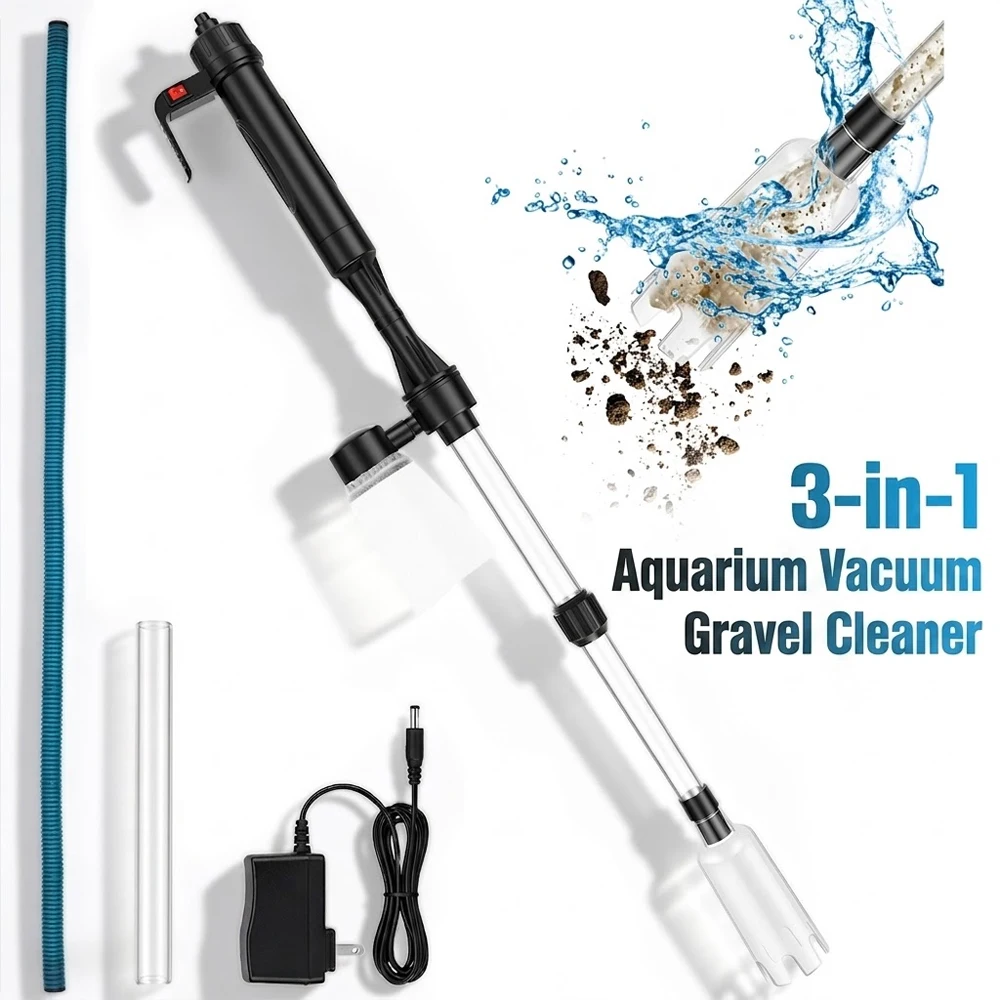 Aquarium Vacuum Gravel Cleaner - Marine Aquarium Water Change ulasan dan harga