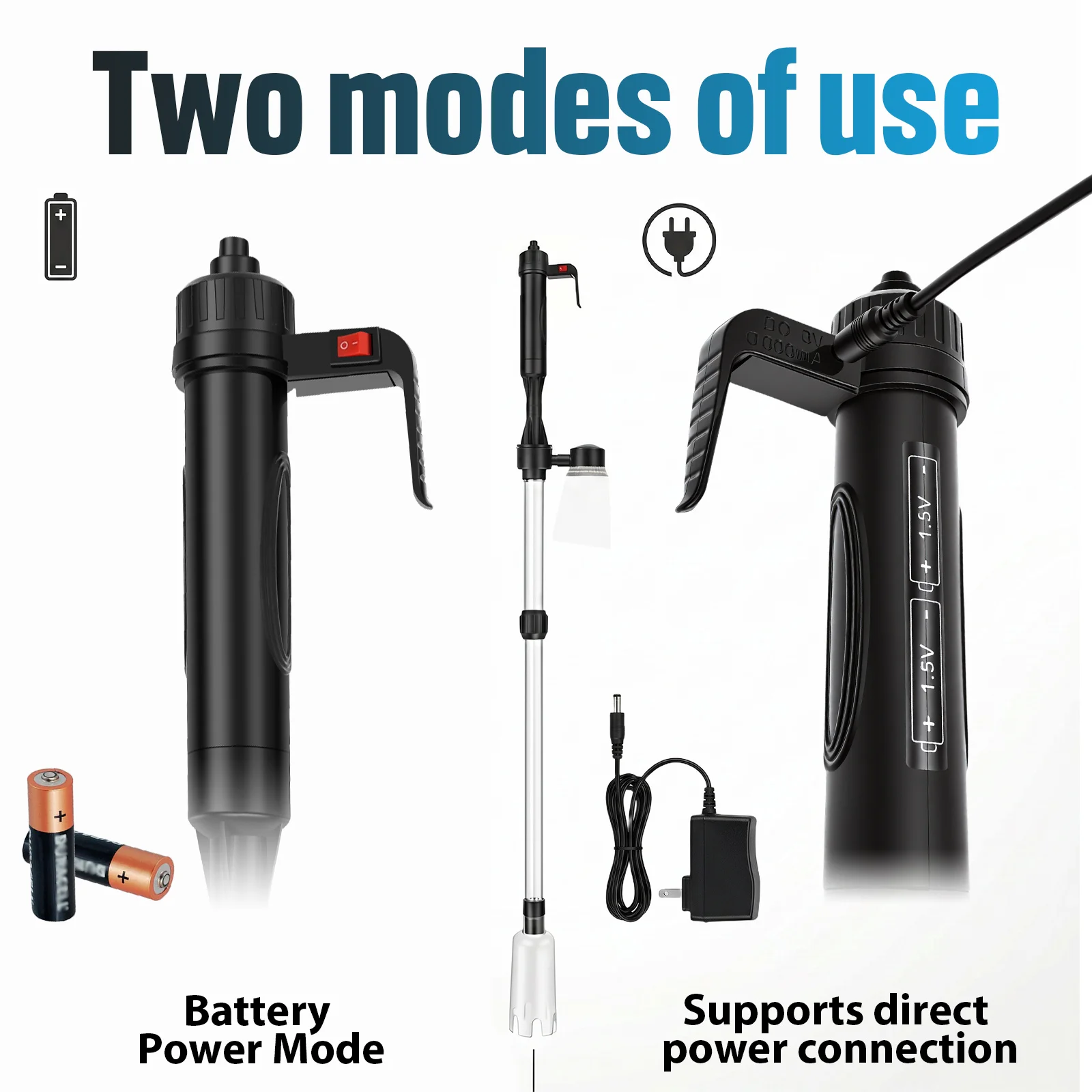 Aquarium Vacuum Gravel Cleaner - Marine Aquarium Water Change ulasan dan harga