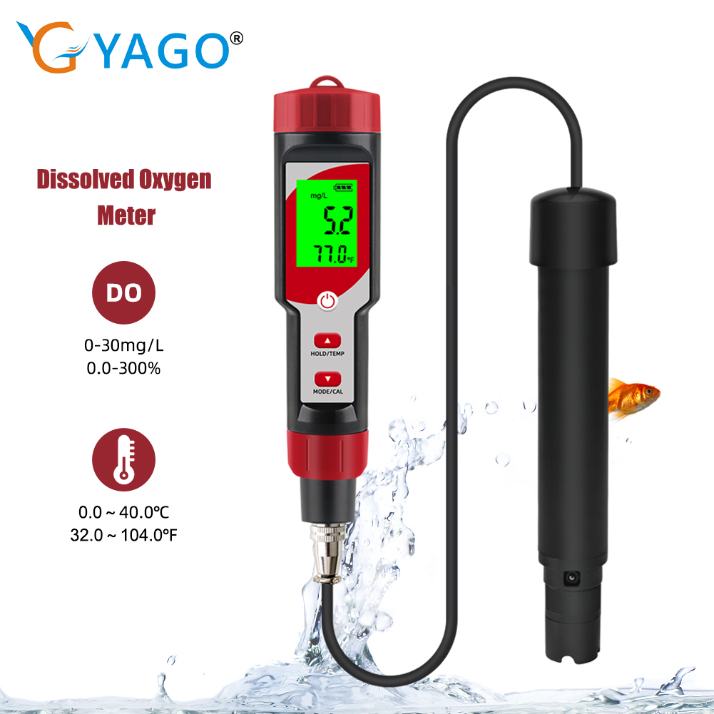 Digital Dissolved Oxygen Meter - Marine Aquarium Water Test Kit ulasan dan harga
