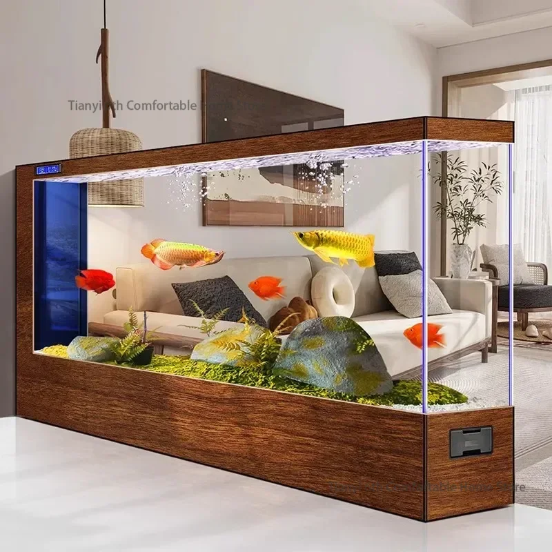 Super Large Transparent Luxury - Marine Aquarium All In One ulasan dan harga