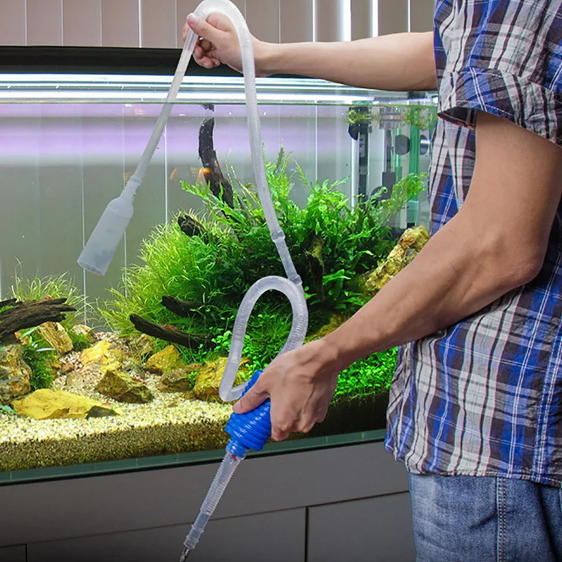 Aquarium Siphon Fish Tank Syph - Marine Aquarium Water Change ulasan dan harga