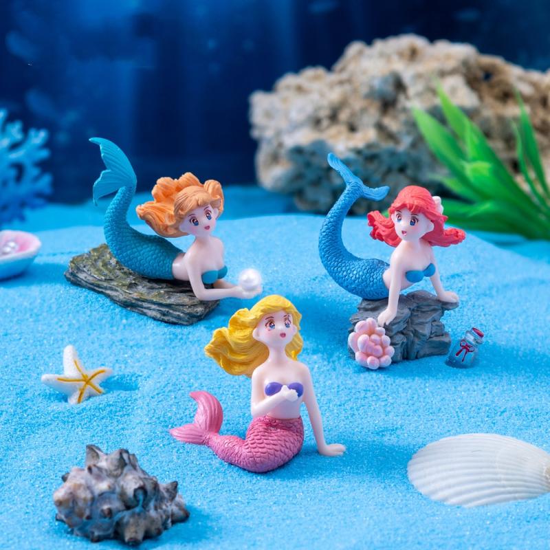 4Pcs Plastic Fish Tank Little  - Marine Aquarium All In One ulasan dan harga