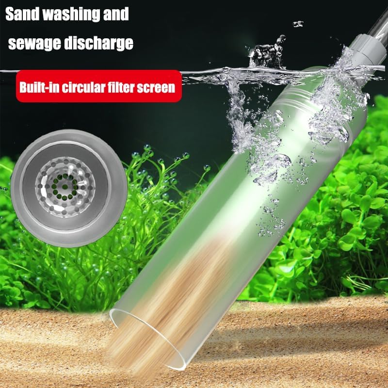 Aquarium Siphon Vacuum Cleaner - Marine Aquarium Water Change ulasan dan harga