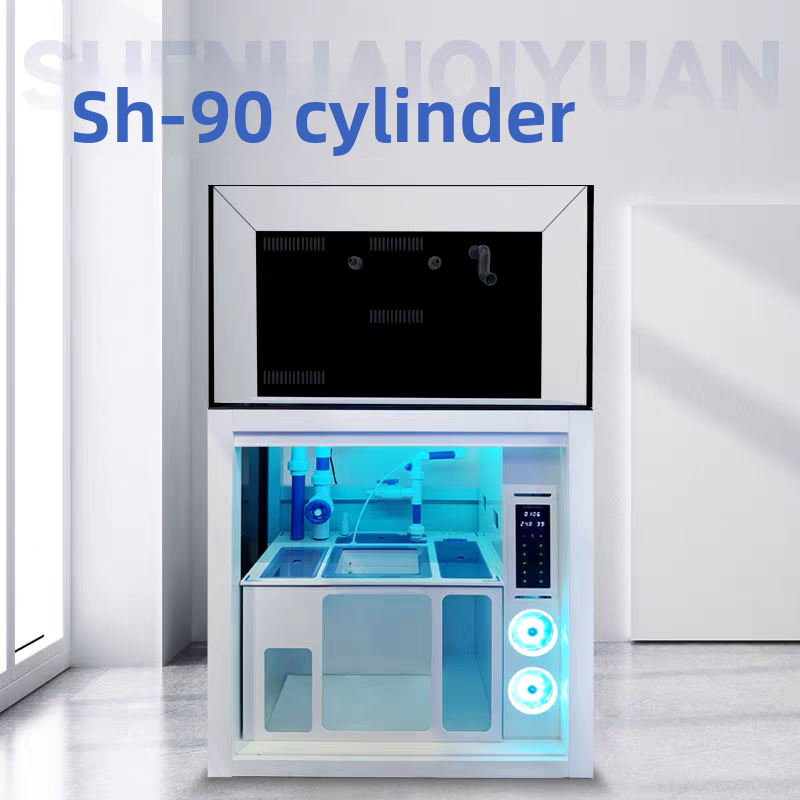 Luxury Ultra White Glass Saltw - Marine Aquarium All In One ulasan dan harga