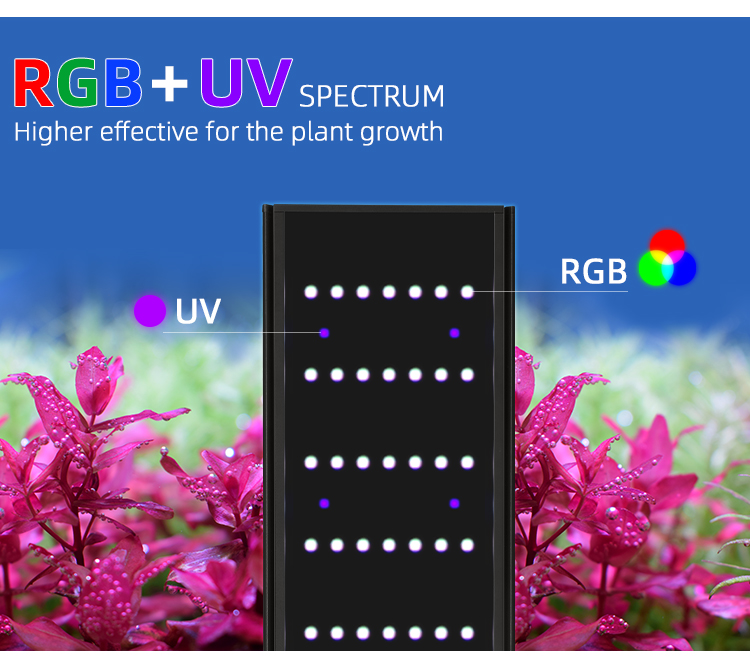 WEEK AQUA L Series APP Control - Marine Aquarium Lamp ulasan dan harga