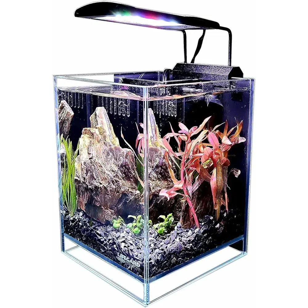 Ultra Clear Crystal Aquarium w - Marine Aquarium All In One ulasan dan harga