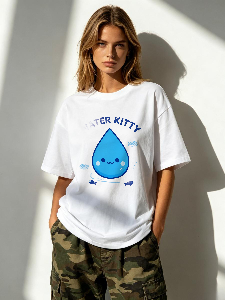 T Shirts Woman Sateen Lustrous - Marine Aquarium Exhibition ulasan dan harga